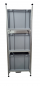 Preview: WomoRegal Aluminium Auszug leicht 3 Regalböden 20x20 B 480mm