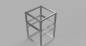 Preview: Hypercube Evolution Rahmen 400mm