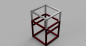 Preview: Hypercube Evolution Rahmen 400mm