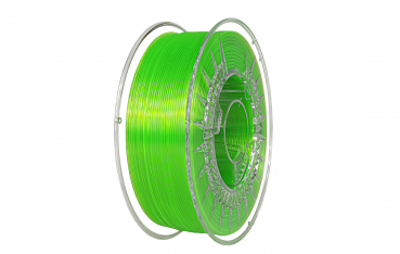 PETG Filament Devil Design 1.75mm 1kg hell grün transparent (BRIGHT GREEN TRANSPARENT)