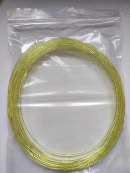 Muster PETG Filament Devil Design 10m gelb transparent