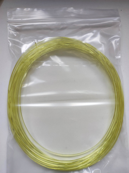 Muster PETG Filament Devil Design 10m hell gelb transparent (BRIGHT YELLOW TRANSPARENT)