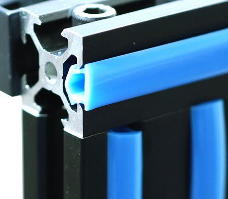 4 3D Drucker CNC 2020 Aluminium Quadratisch Halterung Schlitz 6 Profil 20mm 
