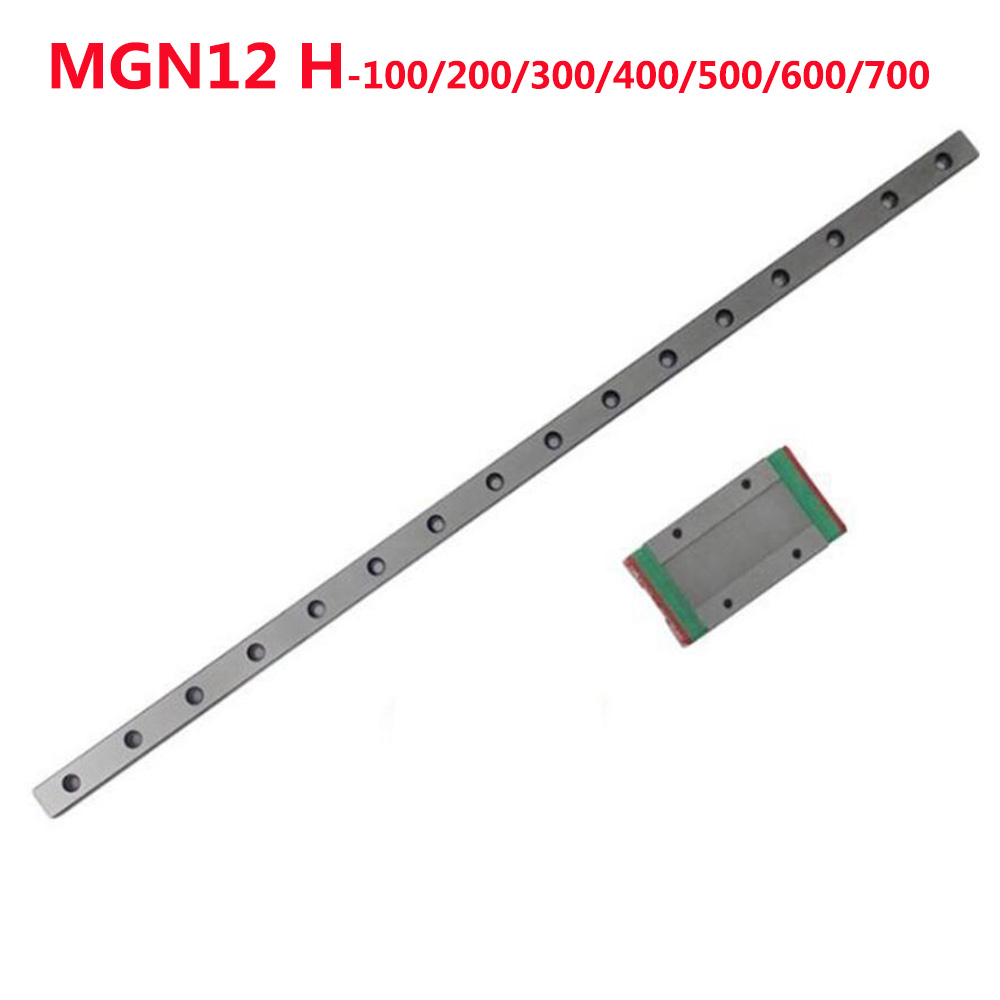 MGN12H Linearführungen Gleitblock 50 300 350 400 450 500 550 mm Für Drucker 