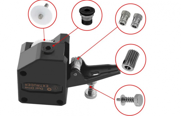 Extruder Dual Drive