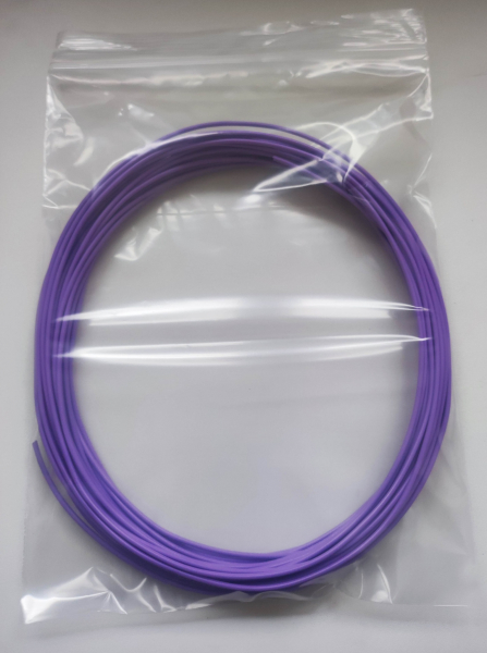Muster PLA Filament Devil Design 10m lila (VIOLET)