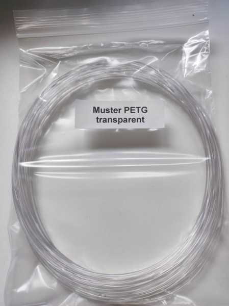 Muster PETG Filament Devil Design 10m (TRANSPARENT)