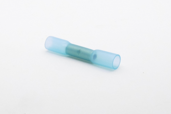 Stoßverbinder Schrumpf Blau 2,5mm